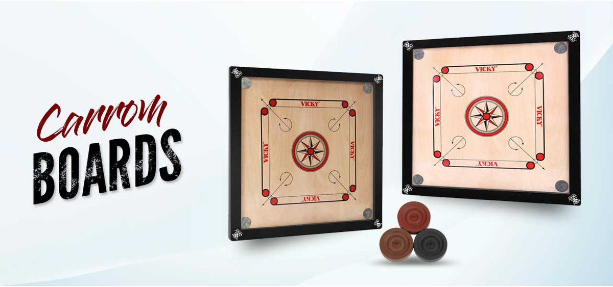 Buy the world No. 1 Carrom Board online Vicky Sports