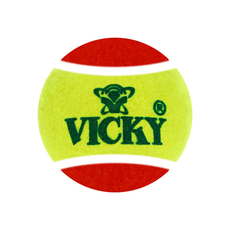 Heavy Cricket Tennis Ball Double Color - Vicky Sports