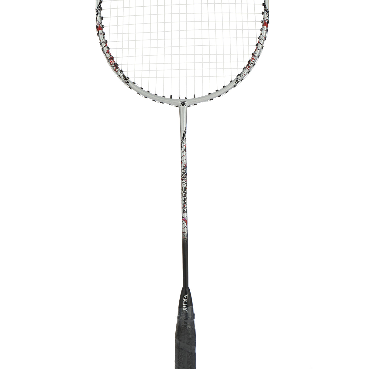 Badminton Racket - Silver-Black