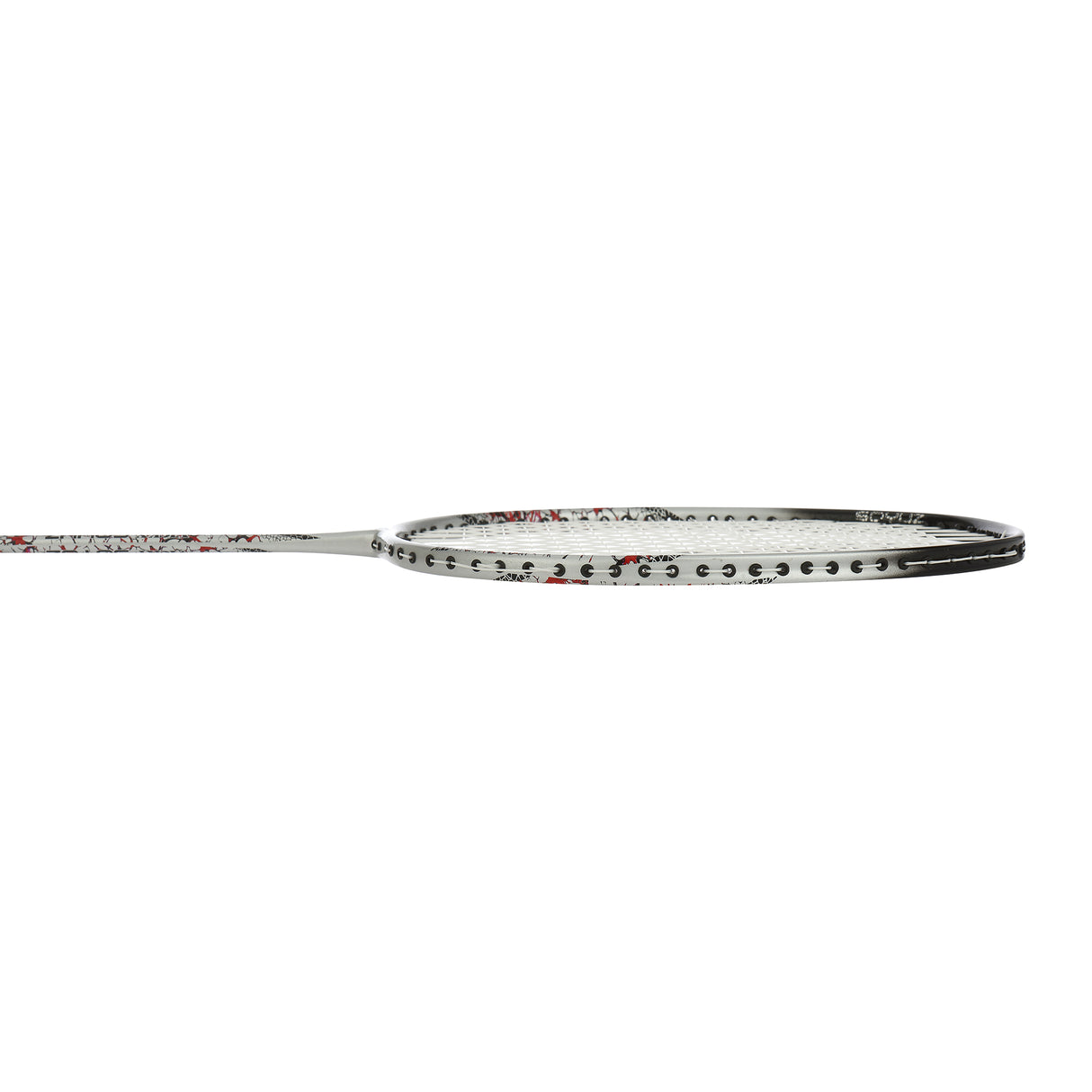 Badminton Racket - Silver-Black