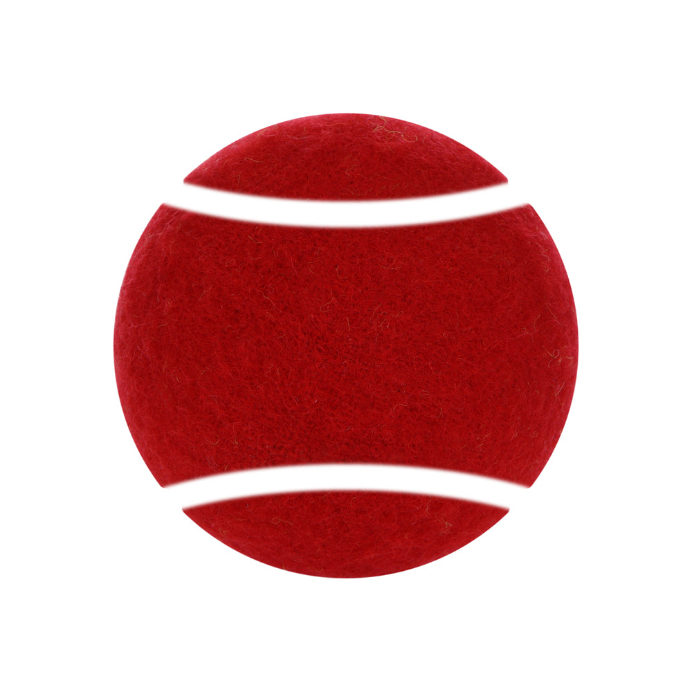 Cricket Tennis Ball Red