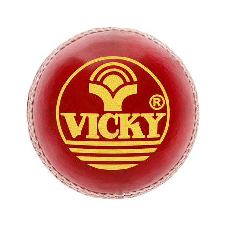 Vicky Jupiter Cricket Leather Ball 1