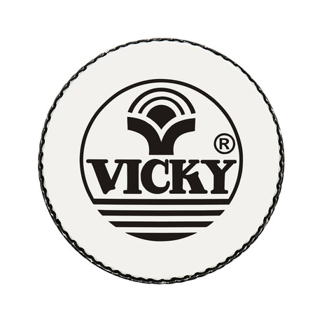 Vicky Soyuz Cricket Leather Ball White
