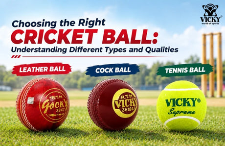 Choosing Right Cricket Ball Understanding Different Types and Qualities