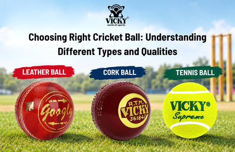 Choosing Right Cricket Ball: Understanding Different Types and Qualities