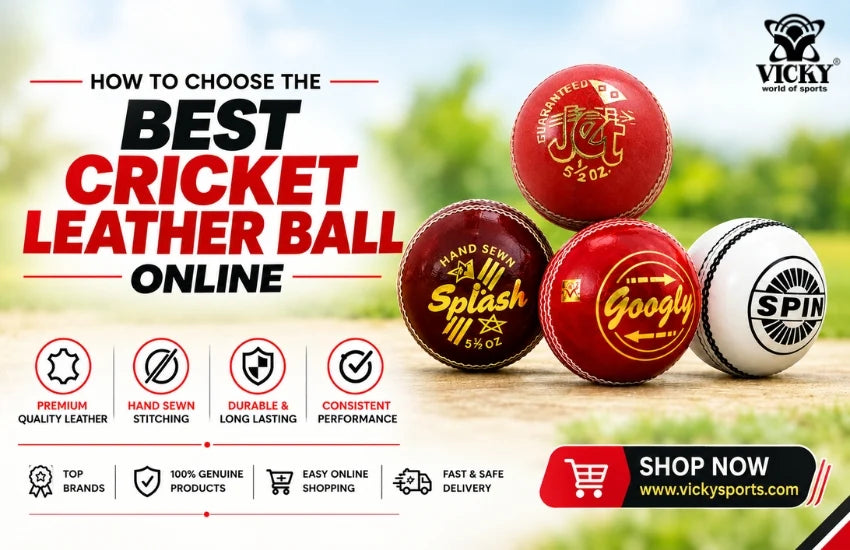 How to Choose the Best Cricket Leather Ball Online