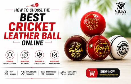 How to Choose the Best Cricket Leather Ball Online?