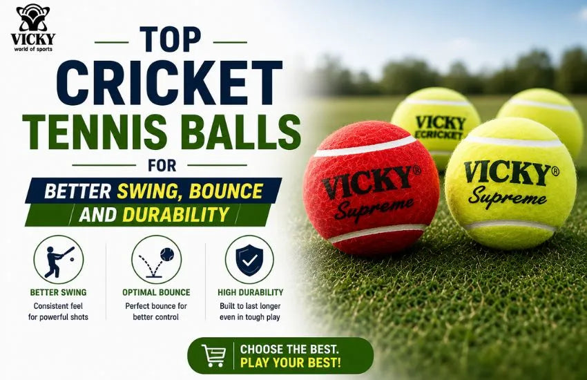 Top Things to Check Before You Buy a Cricket Tennis Ball Online – Vicky Sports