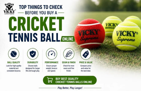 Top Things to Check Before You Buy a Cricket Tennis Ball Online