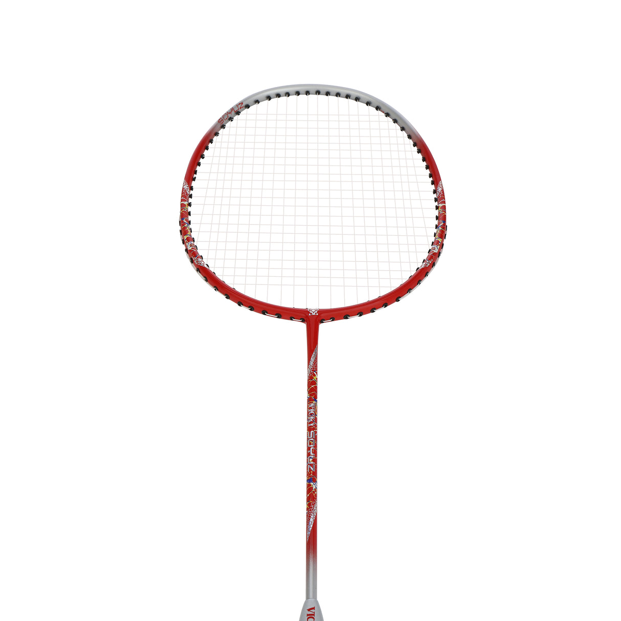 Badminton Racket - Red-Silver