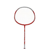Badminton Racket - Red-Silver