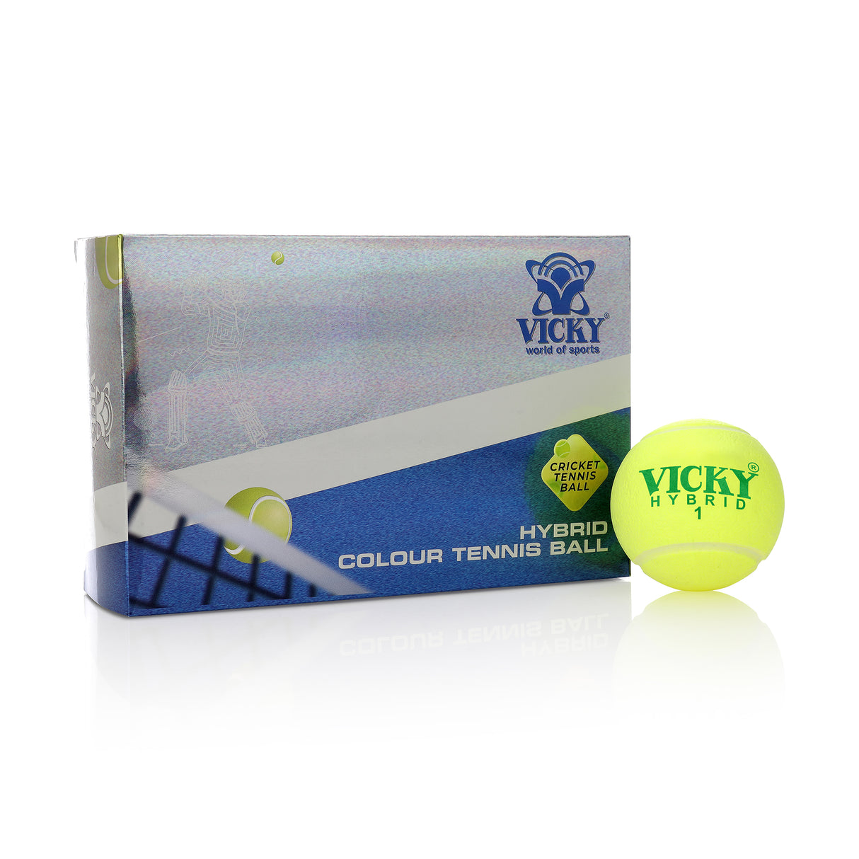 Colour  Tennis Bal L - Yellow