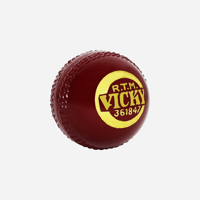 Vicky Cricket Cork Ball - maroon
